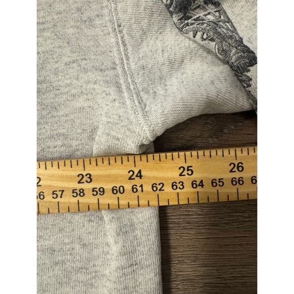 VTG 90s M.C. Escher Graphic Crewneck Oneita XL(46-48) USA Gray Sleeve Hit! - Picture 3 of 12